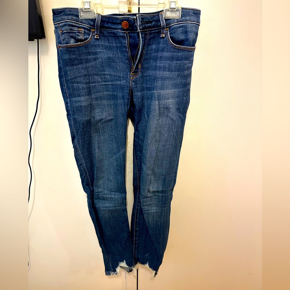 Abercrombie Harper Low Rise Ankle Jeans